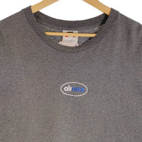90's NIKE ナイキ airmax エアマックス 刺繡 Tシャツ グレー USA製 Size XL 福生店