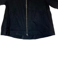 H.A.K ハク 01140104 レーヨンコットン サテンブルゾン ブラック sizeF 瑞穂店