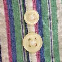 RALPH LAUREN ラルフローレン BD チェック ストライプ 半袖シャツ グリーン size2XB 瑞穂店