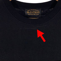 Mr.FATMAN ミスターファットマン 神宮前帽子俱楽部 プリント ポケットTシャツ ブラック Size XL 福生店