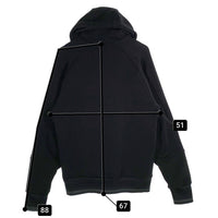 Y-3 ワイスリー LOGO HALF-ZIP ハーフジップ プルオーバーパーカー ジャージ素材 ブラック HM5037 Size XS 福生店