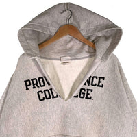 Champion チャンピオン REVERSE WEAVE リバースウィーブ PROVIDENCE COLLEDGE ダメージ加工 リメイク プルオーバー フーディー パーカー グレー Size XL 福生店