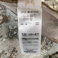 AVIREX アヴィレックス USAFA 総柄 アロハシャツ ベージュ sizeM 瑞穂店
