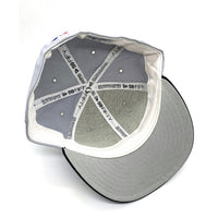 90's New Era ニューエラ MLB ニューヨーク・ヤンキース 59FIFTY ベースボールキャップ グレー ブラック ウール USA製 Size 7 1/2 (59.6cm) 福生店