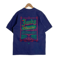 JUNKY CLASSICS ジャンキークラシックス Original Tee by KEN THE FLATTOP 半袖 Tシャツ ネイビー Size L 福生店