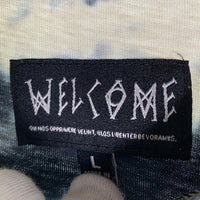 Welcome Skateboards Inkblots Black & Bone Tie Dye Long Sleeve T-Shirts ロンT ロングスリーブ 長袖 Tシャツ タイダイ Size L 福生店