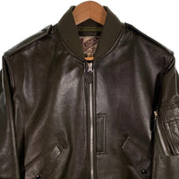 Y’2 LEATHER ワイツーレザー MA-1 ホースハイド フライトジャケット オリーブ Size 40 福生店