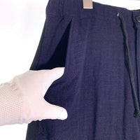 glamb グラム Majesty pants マジェスティパンツ コットン リネン ネイビー GB17SM/P14 Size 3 福生店