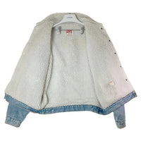 Levi's リーバイス 70609-0214 USA製 ボタン裏527 デニムボアジャケット ライトインディゴ sizeXL 瑞穂店