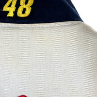 JEFF HAMILTON JH DESIGN ジェフハミルトン Jimmie Johnson ジミー・ジョンソン #48 Lowe's 2003年 レーシングジャケット グレー size2XL 瑞穂店