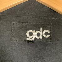 GDC ジーディーシー F-2タイプ ミリタリー フィールドジャケット バックプリント コットン グランドキャニオン ブラック 日本製 Size L 福生店