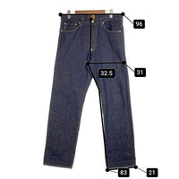 HUMAN MADE ヒューマンメイド 24SS STRAIGHT DENIM PANTS PAST INDIGO ストレートデニムパンツ インディゴ シンチバック 赤耳 HM28PT003 Size 34 福生店