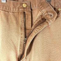 Carhartt カーハート B01 BRN USA製 ダブルニー ペインターパンツ ブラウン size38 裾上げ有 瑞穂店
