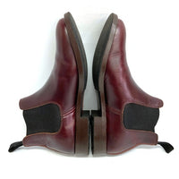 WHEEL ROBE ウィールローブ 15074 ELASTIC SIDE BOOTS ホーウィン クロムエクセル サイドゴア ブーツ バーガンディ size8D 瑞穂店