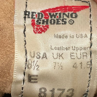 RED WING 8173 6-inch Classic Moc 08年 アイリッシュセッター ラフアウト ブーツ ベージュ sizeUS8.5 瑞穂店