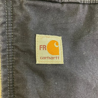 Carhartt カーハート FR フルスイング クイックダックジャケット 企業ロゴ ネイビー sizeXL 瑞穂店