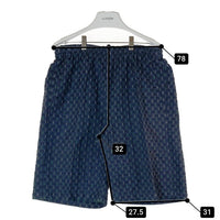 Needles ニードルズ Basketball Shorts -PE/R/C/S Fine Pattern バスケットボールショーツ ショートパンツ 総柄 ネイビー MR107 Size M 瑞穂店
