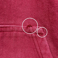 STEVE BARRY'S スティーブアンドバリーズ カレッジロゴ CENTRAL スウェット プルオーバーパーカー ボルドー sizeL 瑞穂店