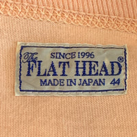 FLAT HEAD フラットヘッド プリントTシャツ ピンク Size 44 福生店