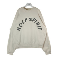 CPFM カクタスプラントフリーマーケット 19SS SUNDAY SURVICE HOLY SPIRIT クルーネックスウェットトレーナー アイボリー Size L 瑞穂店