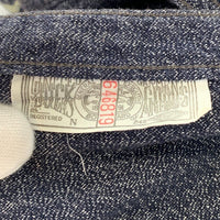 FREEWHEELERS フリーホイラーズ シャンブレー ワークシャツ 半袖 チンストラップ プリント Size 16 福生店