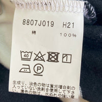 agnes b. homme アニエスベー オム 8807J019 太ボーダーTシャツ ブラック size3 瑞穂店