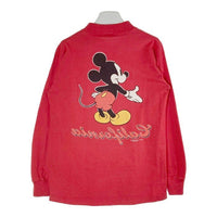 US古着 SHERRY’S ミッキー ロンT 赤 SIZE M (脇下リペアあり) 瑞穂店