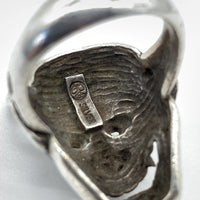 HIJIRI SILVER 聖 ヒジリ 般若 シルバーリング Size 17号 福生店