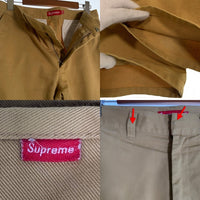SUPREME シュプリーム コットン チノパン ワークパンツ ベージュ Size 30 福生店