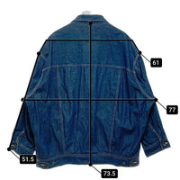 RODEO CROWNS ロデオクラウンズ ルーズデニムジャケット インディゴ SizeF 瑞穂店