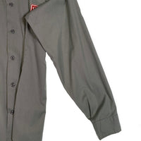70's Sears シアーズ ワークシャツ ワッペン グレー 薄手 Size S 福生店