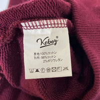 KEBOZ ケボズ × FRO CLUB フロクラブ スウェット バーガンディ sizeXL 瑞穂店