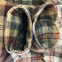 PENDLETON ペンドルトン 70's USA製 ウールシャツ 片ポケット ブラウン×グレー sizeM 瑞穂店