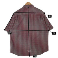 SUPREME シュプリーム 23SS UNDERCOVER アンダーカバー S/S Flannel Shirt ショートスリーブフランネルシャツ グレーチェック Size M 福生店