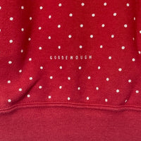 GOOD ENOUGH グッドイナフ GDEH ドットパーカー レッド sizeL 瑞穂店