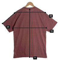 90-00's Hard Rock Cafe ハードロックカフェ BANKOK プリントTシャツ バーガンディー Size L 相当 福生店