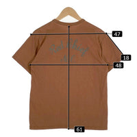 GLORY PARK グローリーパーク Red Chief プリントTシャツ ブラウン フラットヘッド Size 40 福生店