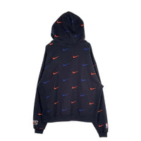 NIKE ナイキ 20AW KITH キス Knicks Swoosh Hoodie ニューヨーク・ニックス スウッシュ プルオーバースウェットパーカー ブラック CZ1749-010 Size XL 福生店