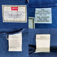 90's Levi`s リーバイス デニムシャツ インディゴ 60560-1317 フィリピン製 Size XL 福生店