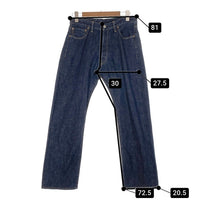 CALEE キャリー セルビッジ ストレートデニムパンツ ジーンズ インディゴ Size 32 福生店