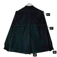 H.A.K ハク 01140104 レーヨンコットン サテンブルゾン ブラック sizeF 瑞穂店