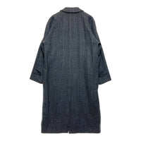 D’URBAN ダーバン ウール ステンカラーコート グレー sizeL 瑞穂店