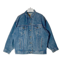 Levi's リーバイス USA製 ボタン裏674 ホワイトタブ 4th トラッカージャケット Gジャン ライトインディゴ sizeL 瑞穂店