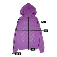 OFF-WHITE オフホワイト OMBB097S23FLE001 パーカー パープル sizeL 瑞穂店