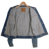 90's Levi's リーバイス 71557 3rd ボタン裏J30 BIG ビッグイー トラッカー デニムジャケット ライトブルー 71557-0208 Size 38 福生店
