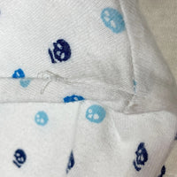 STUSSY ステューシー USA製 スカル総柄 Tシャツ ホワイト sizeXL 瑞穂店