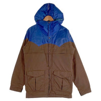 70’s Powderhorn パウダーホーン ウエスタンヨーク マウンテンパーカー 中綿 ブラウン ブルー Size M 福生店
