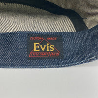 EVISU エヴィス 初期タグ カモメペイント デニム5パネルキャップ 帽子 インディゴ 瑞穂店