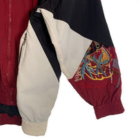 doublet ダブレット BREAK UP EMBROIDERY TRACK JACKET ナイロン トラックジャケット レッド ブラック ホワイト Size - 福生店