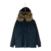 MONCLER モンクレール 122-09R-41307-15 FAIRFIELD GIUBBOTTO ウール ファー ダウンジャケット ブラック size0 瑞穂店